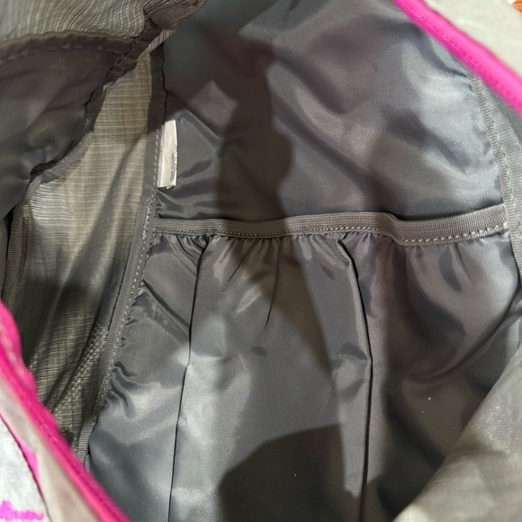 Eddie Bauer Gray and Pink Sling Bag EUC - Picture 6 of 7